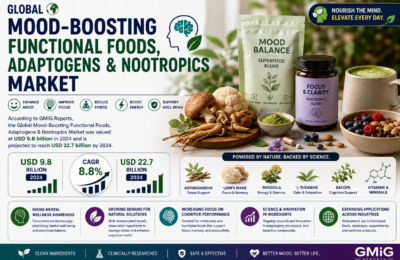Global Market Mood Boosting Functional Foods Adaptogens Nootropics 2023 2026